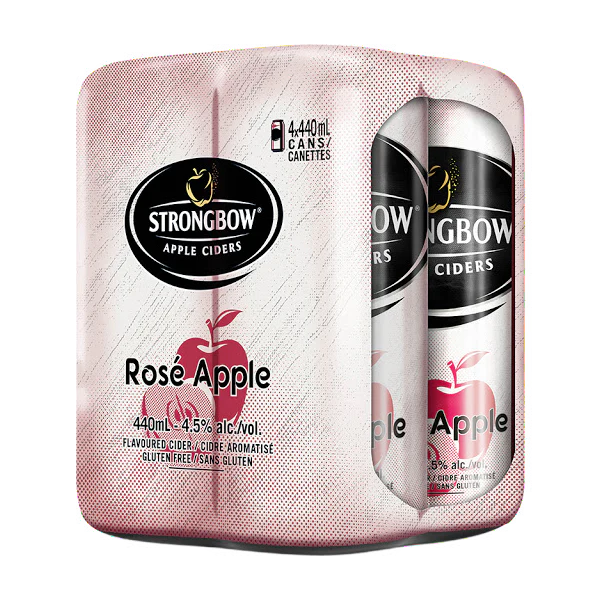 Strongbow Rose 4 Tall Cans