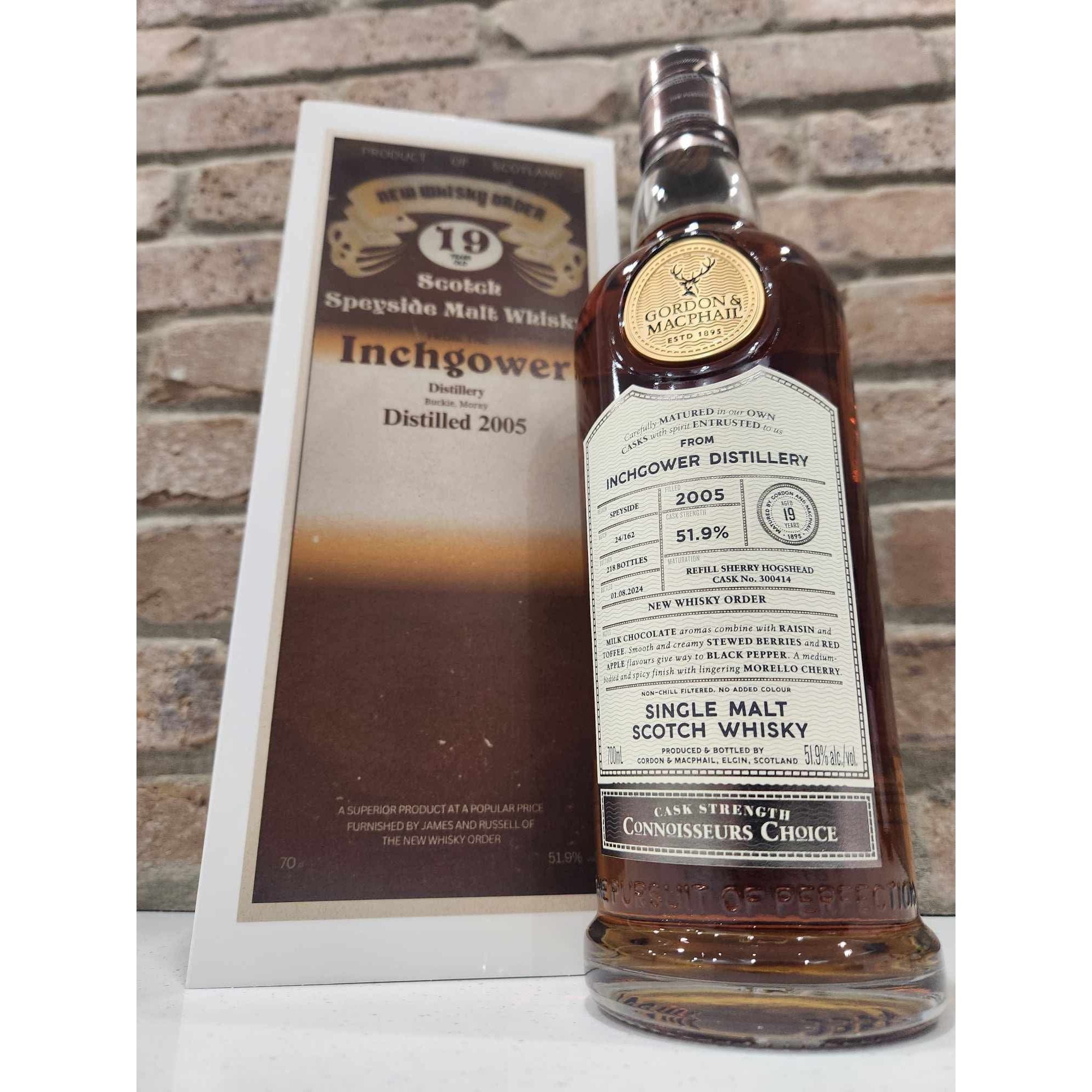 Gordon & Macphail Connoisseurs Choice Inchgower 19 Year Old 2005 #300414 51.9% 700ml