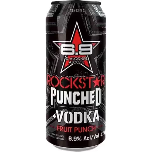 Rockstar Vodka Fruit Punch 473ml