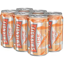 Smirnoff Ice Peach Bellini 6 Cans