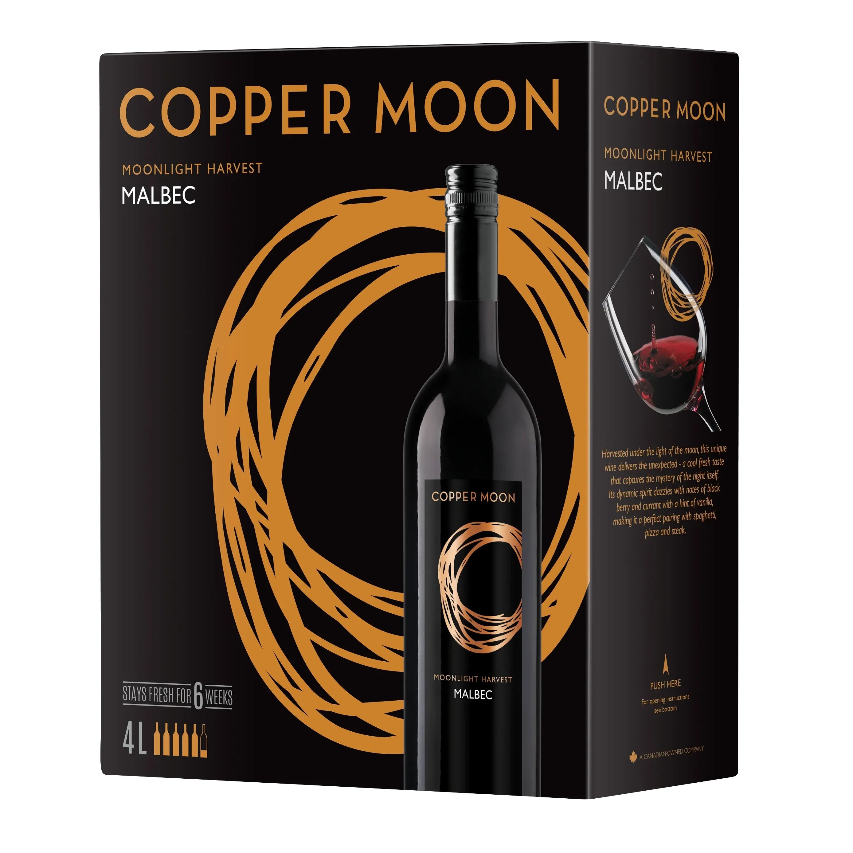 Copper Moon Malbec 4L Bag in Box