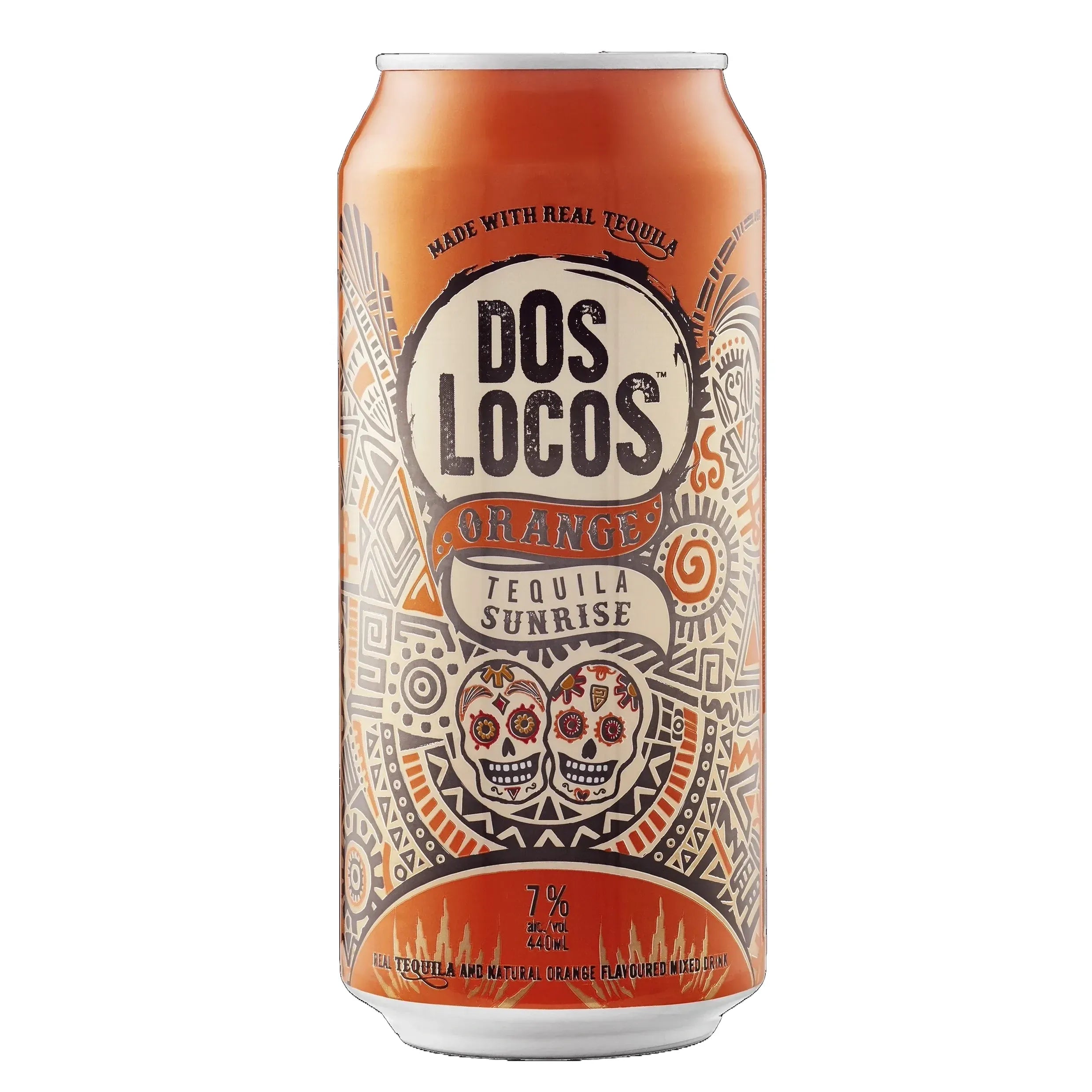 Dos Locos Tequila Sunrise 440ml