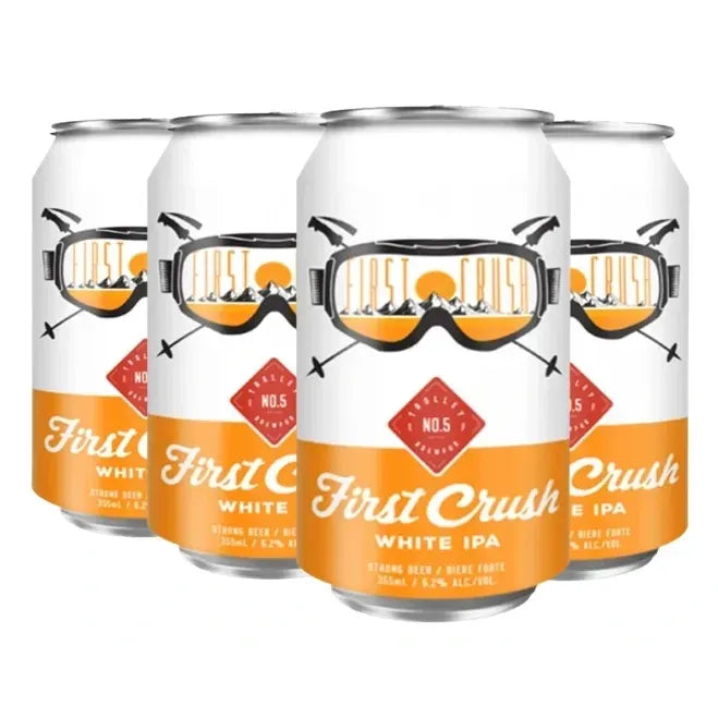 Trolley Five First Crush White IPA 6 Cans