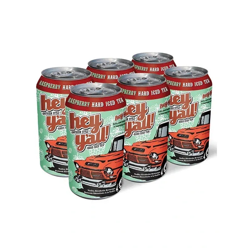 Hey Y'All Raspbery 6 Cans
