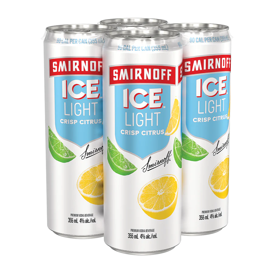Smirnoff Ice Light Original 4 Cans