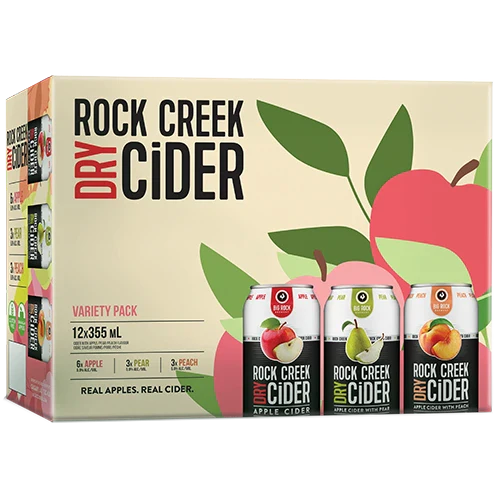 Rock Creek Cider Variety Pack 12 Cans