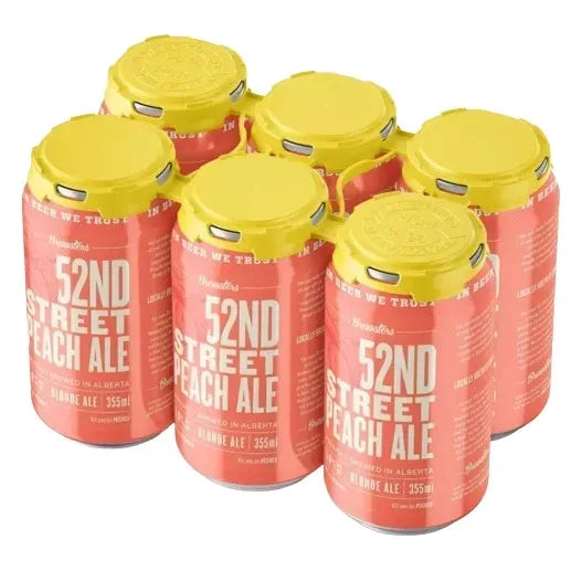 Brewsters 52nd Street Peach Ale 6 Cans