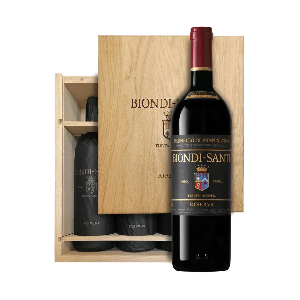 Biondi-Santi Tenuta Greppo Brunello di Montalcino Riserva Vertical Collection 2006-2007-2008