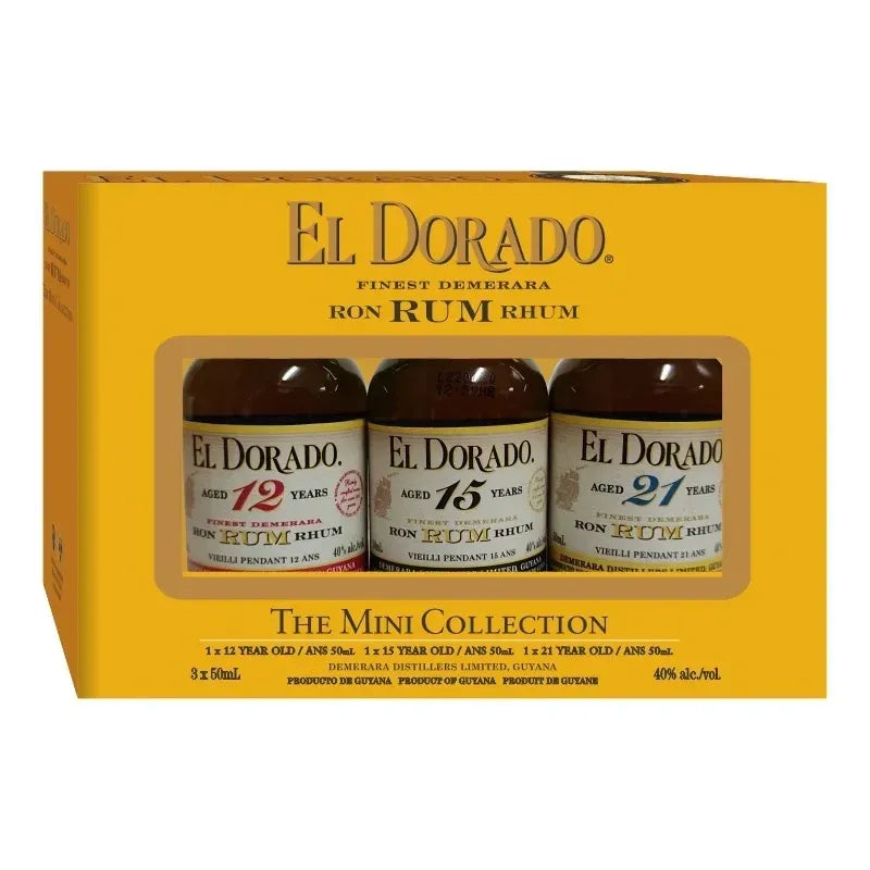 El Dorado Rum Mini Collection 3 x 50ml