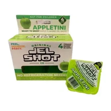 Jel Shots-Apple 4-Pack