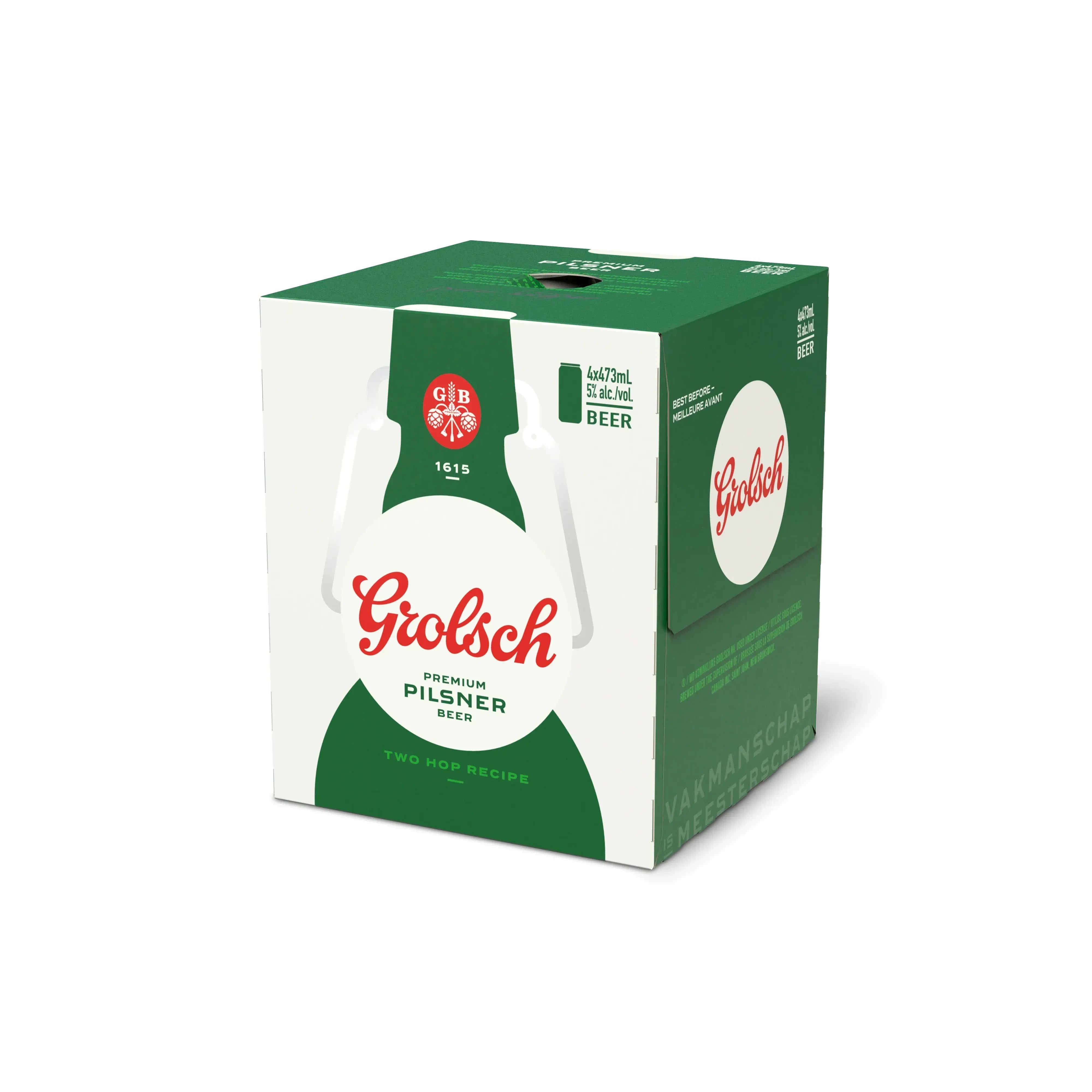 Grolsch 4 Tall Cans