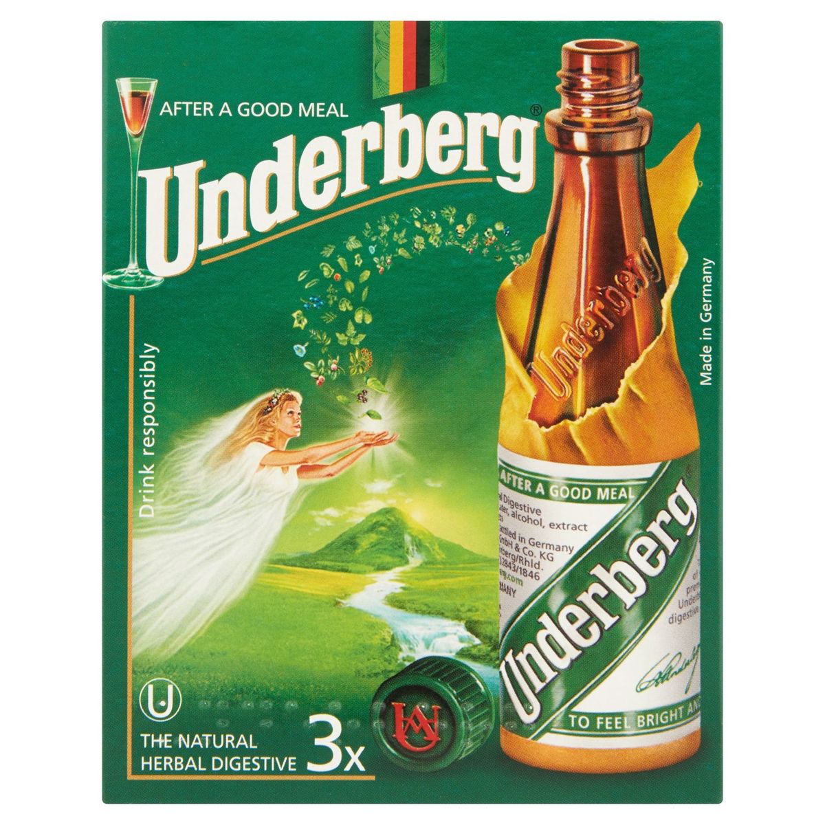Underberg Herbal Digestive 3 x 20ml