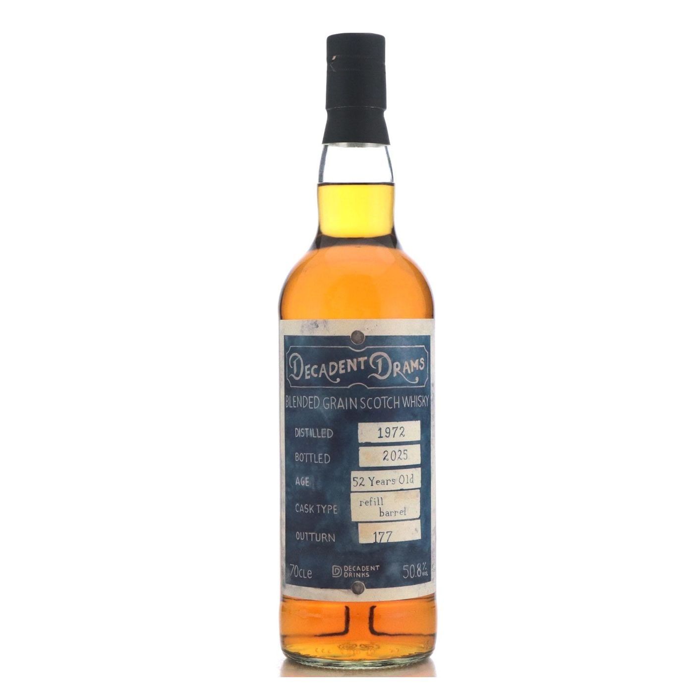 Decadent Drams Blended Grain 1972 52 Year Old