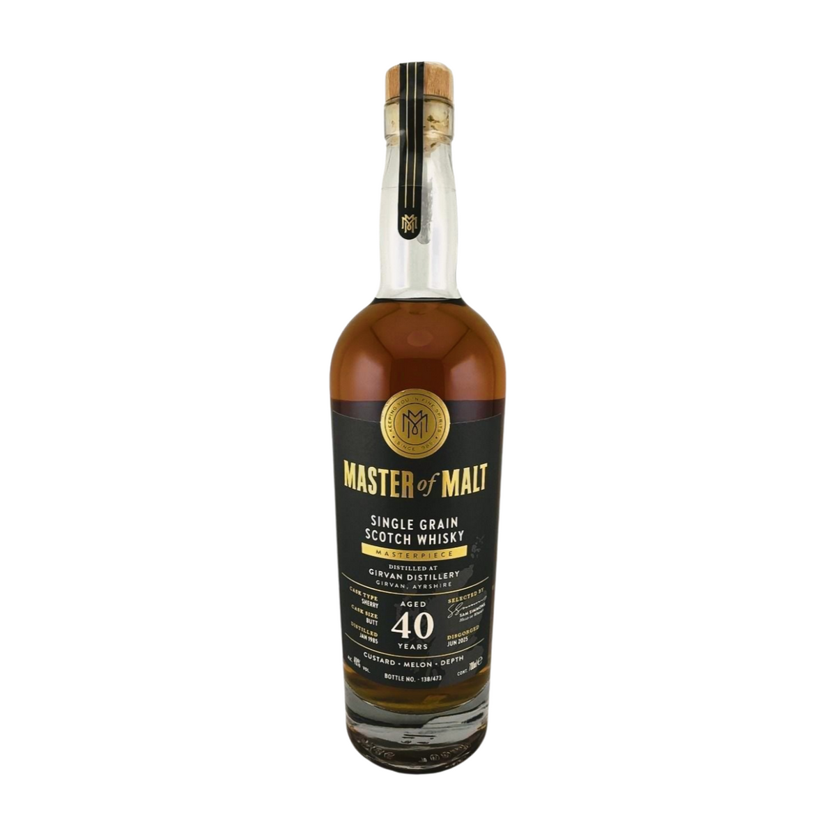 Master of Malt Girvan 1985 40 Year Old