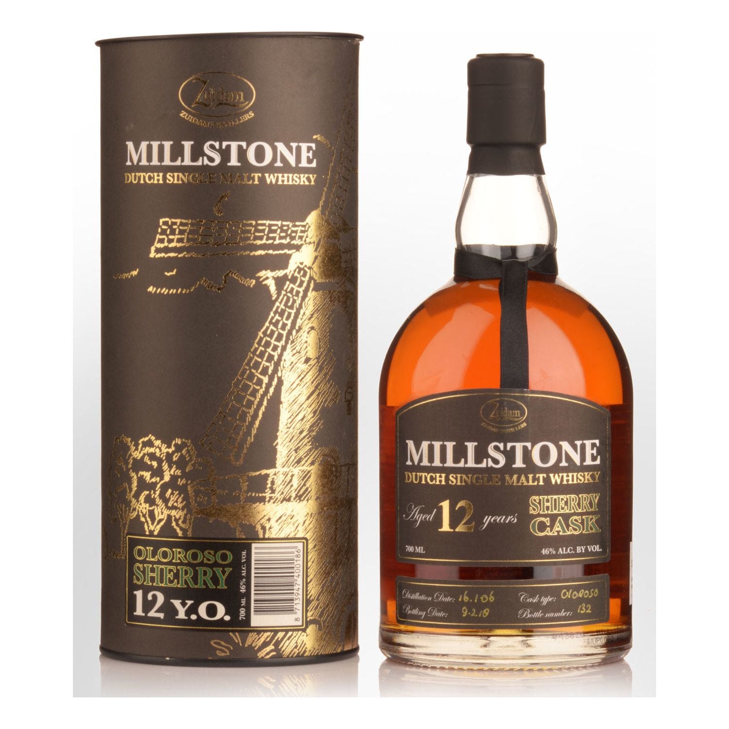 Millstone 12 Year Old Sherry Cask Dutch Whisky