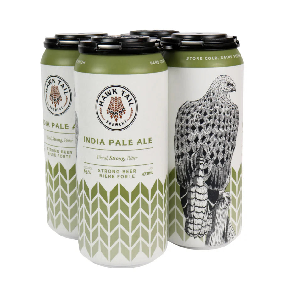 Hawk Tail IPA 4 Tall Cans