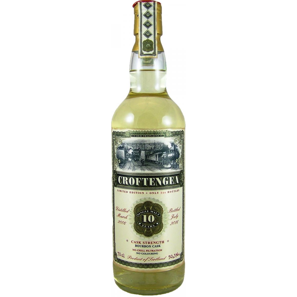 Jack Wiebers Whisky World Croftengea 10 Year Old 50.3%