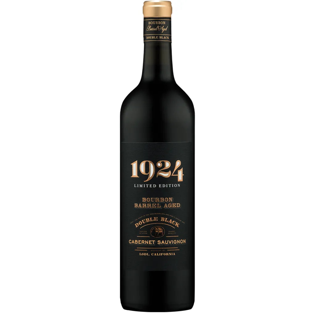 1924 Double Black Bourbon Barrel Aged Cabernet Sauvignon