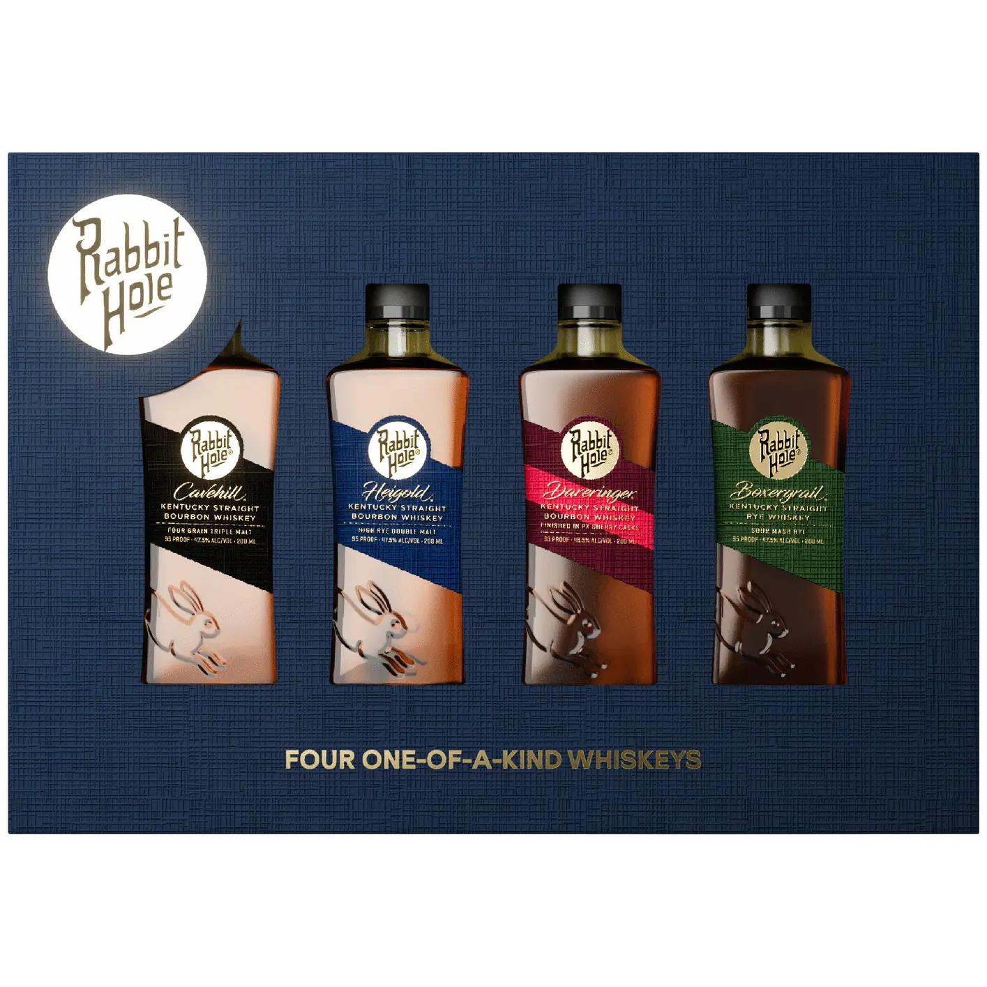 Rabbit Hole Tasting Flight Gift Pack 4x200ml