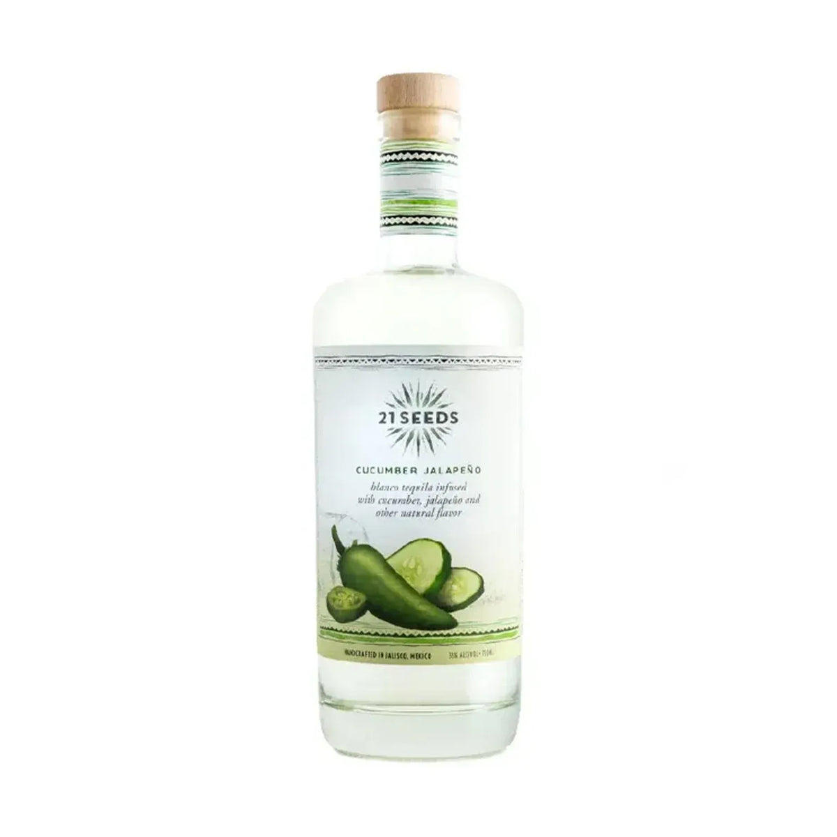 21 Seeds Cucumber Jalapeno Blanco Tequila