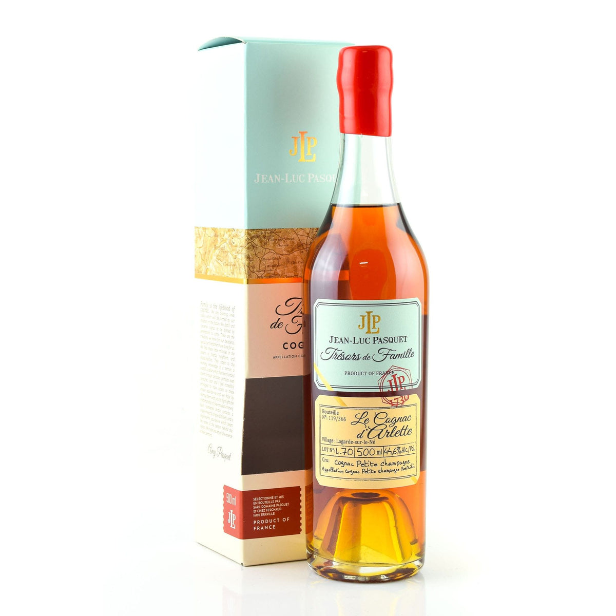 Jean-Luc Pasquet Trésors de Famille Le Cognac d'Arlette L.70 1970 Cognac 500ml