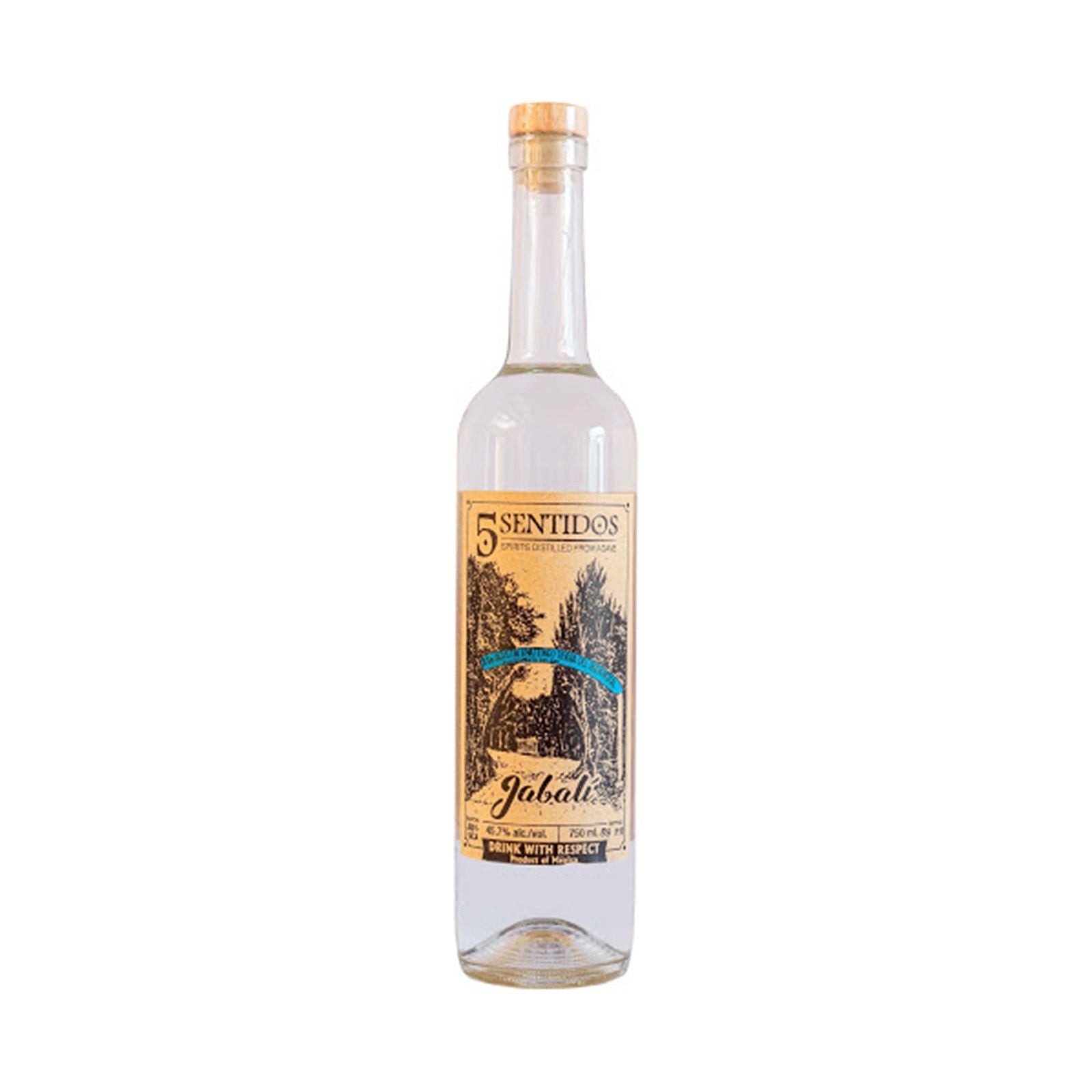 Cinco Sentidos Jabali Mezcal 750ml