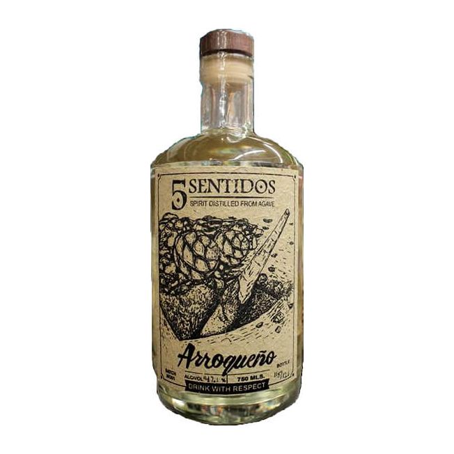 Cinco Sentidos Arroqueno Mezcal 750ml