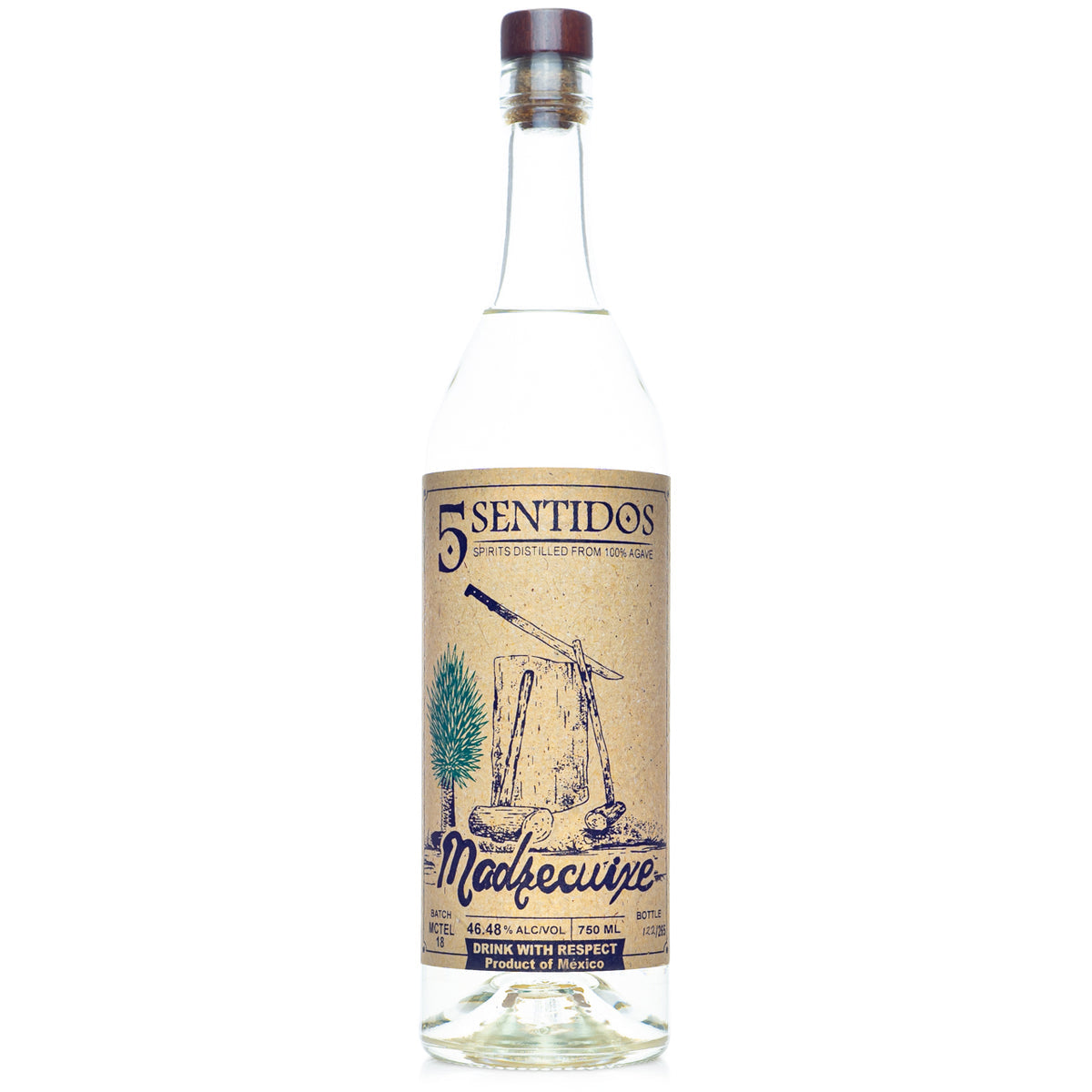 Cinco Sentidos Madrecuixe Mezcal 750ml