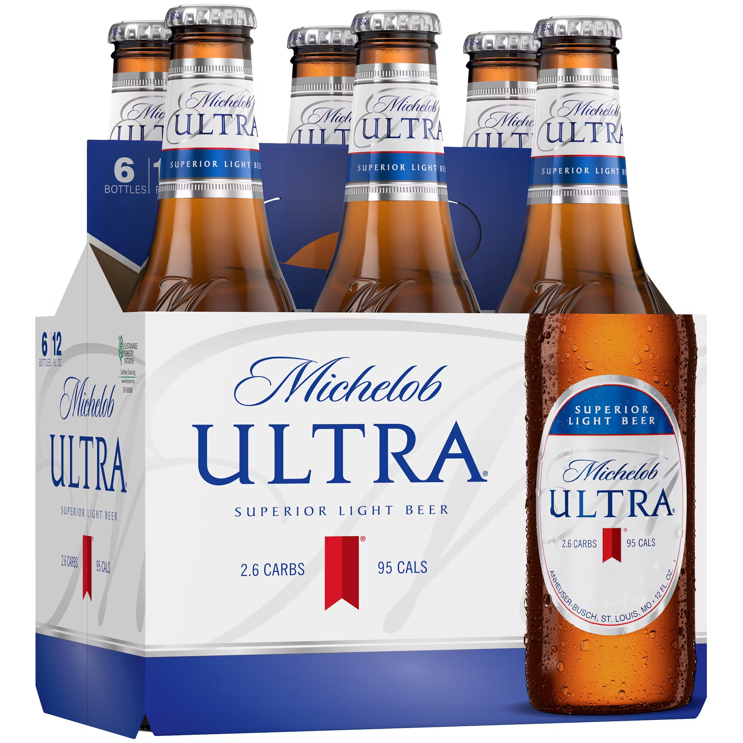 Michelob Ultra 6 Bottles