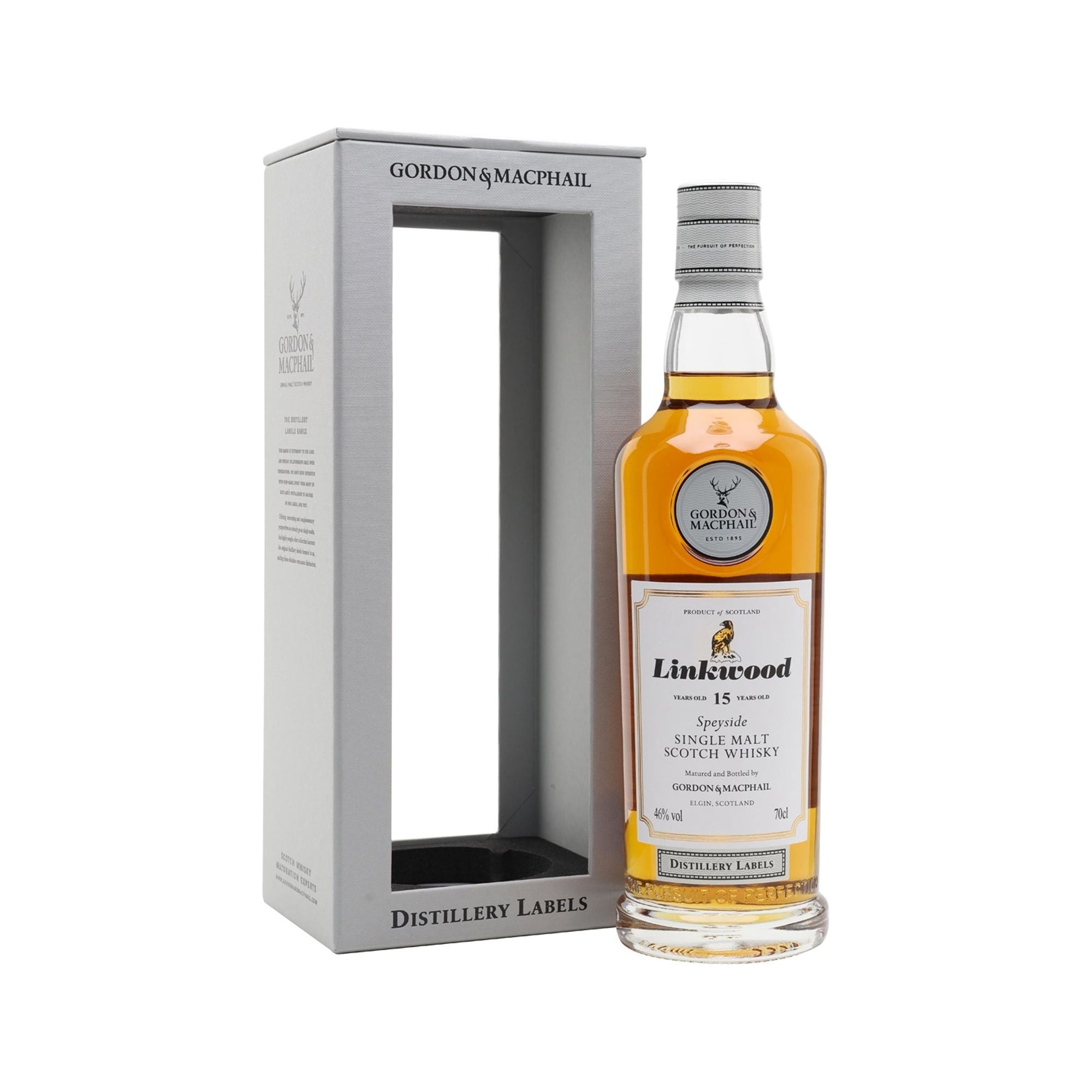Gordon & MacPhail Distillery Labels Linkwood 15 Year Old 46% ABV