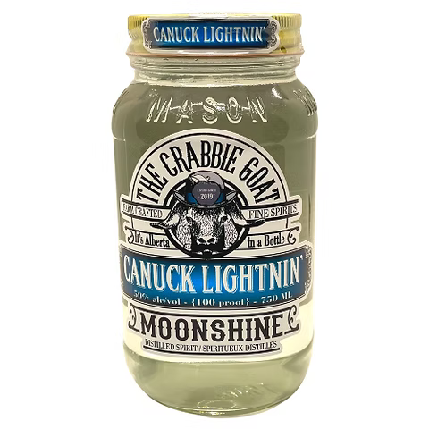 The Crabbie Goat Distillery Lightnin' Moonshine