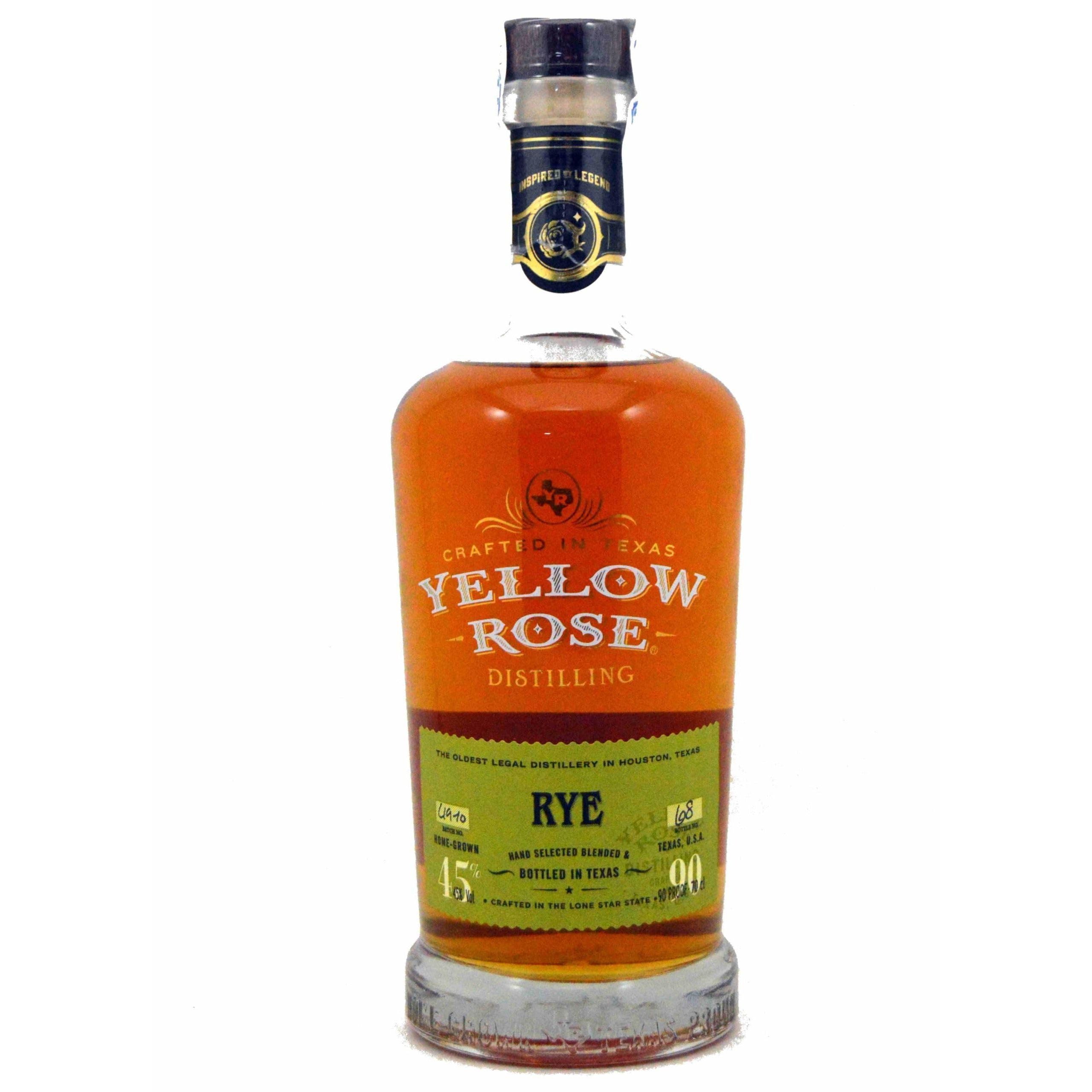 Yellow Rose Straight Rye