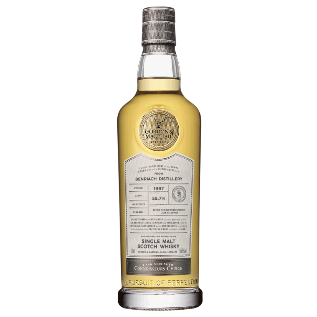 Gordon & MacPhail Connoisseur's Choice BenRiach 1997 26 Year Old 55.7% ABV