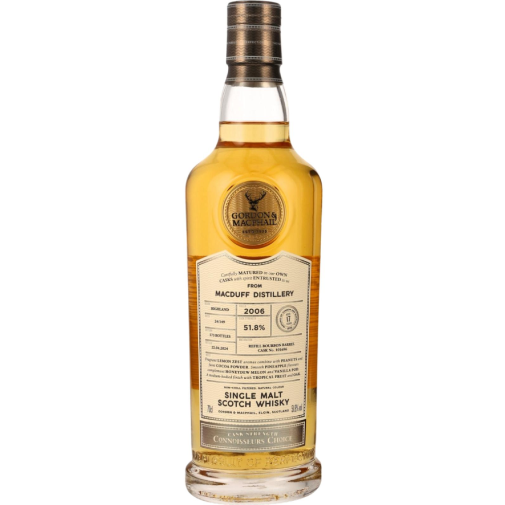 Gordon & MacPhail Connoisseur's Choice Macduff 2006 17 Year Old 54.9% ABV