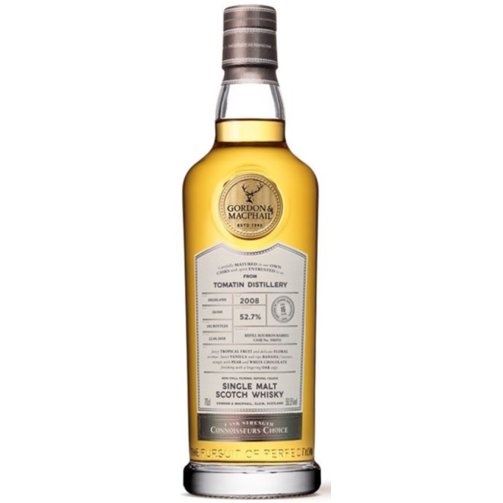 Gordon & MacPhail Connoisseur's Choice Tomatin 2008 16 Year Old 52.7% ABV