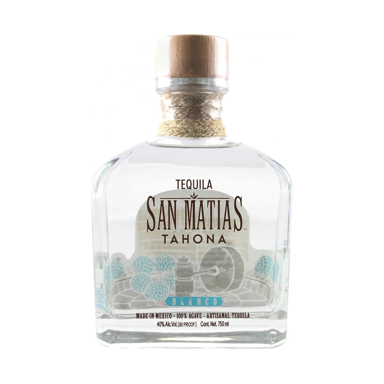 San Matias Tahona Blanco Tequila 750ml
