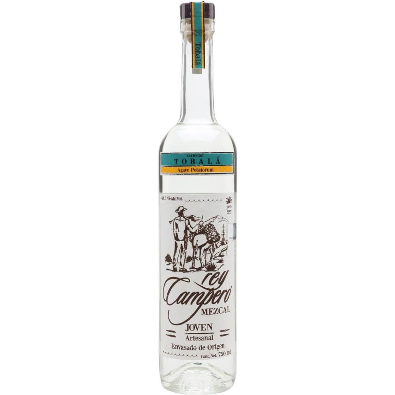 Rey Campero Mezcal Tobala 750ml