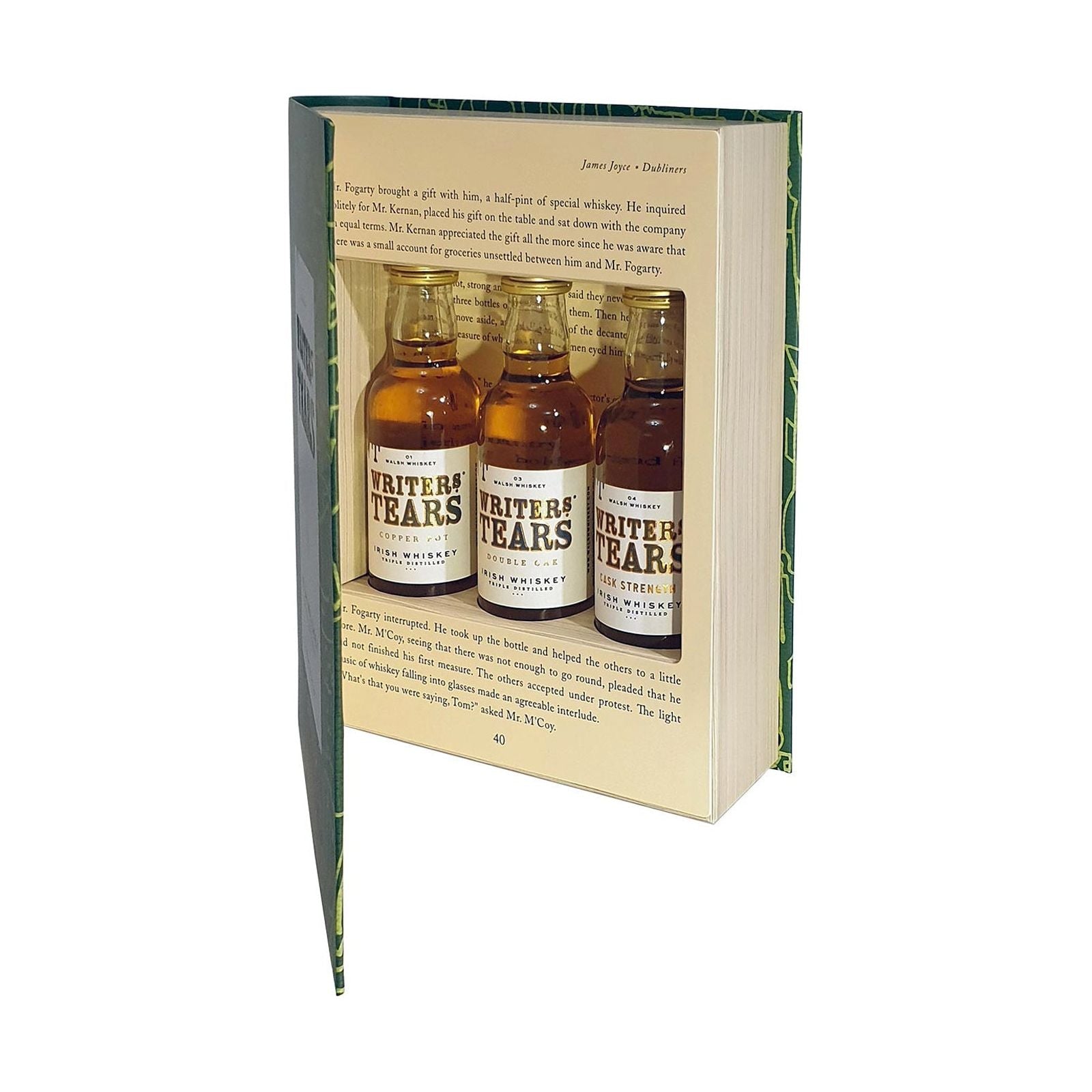 Writers Tears Irish Whiskey Mini Book Gift Pack 3 x 50ml