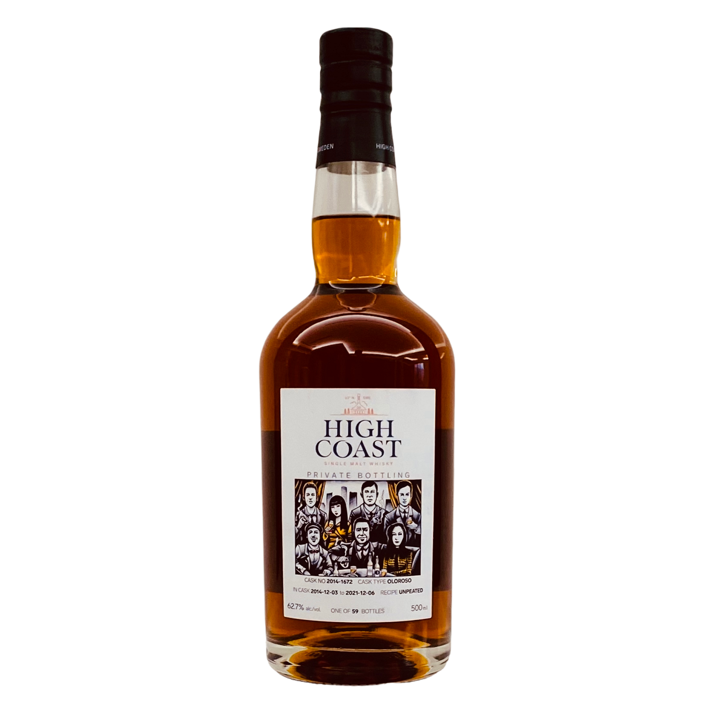 High Coast Class Series 2 Oloroso Sherry Single Malt Swedish Whisky