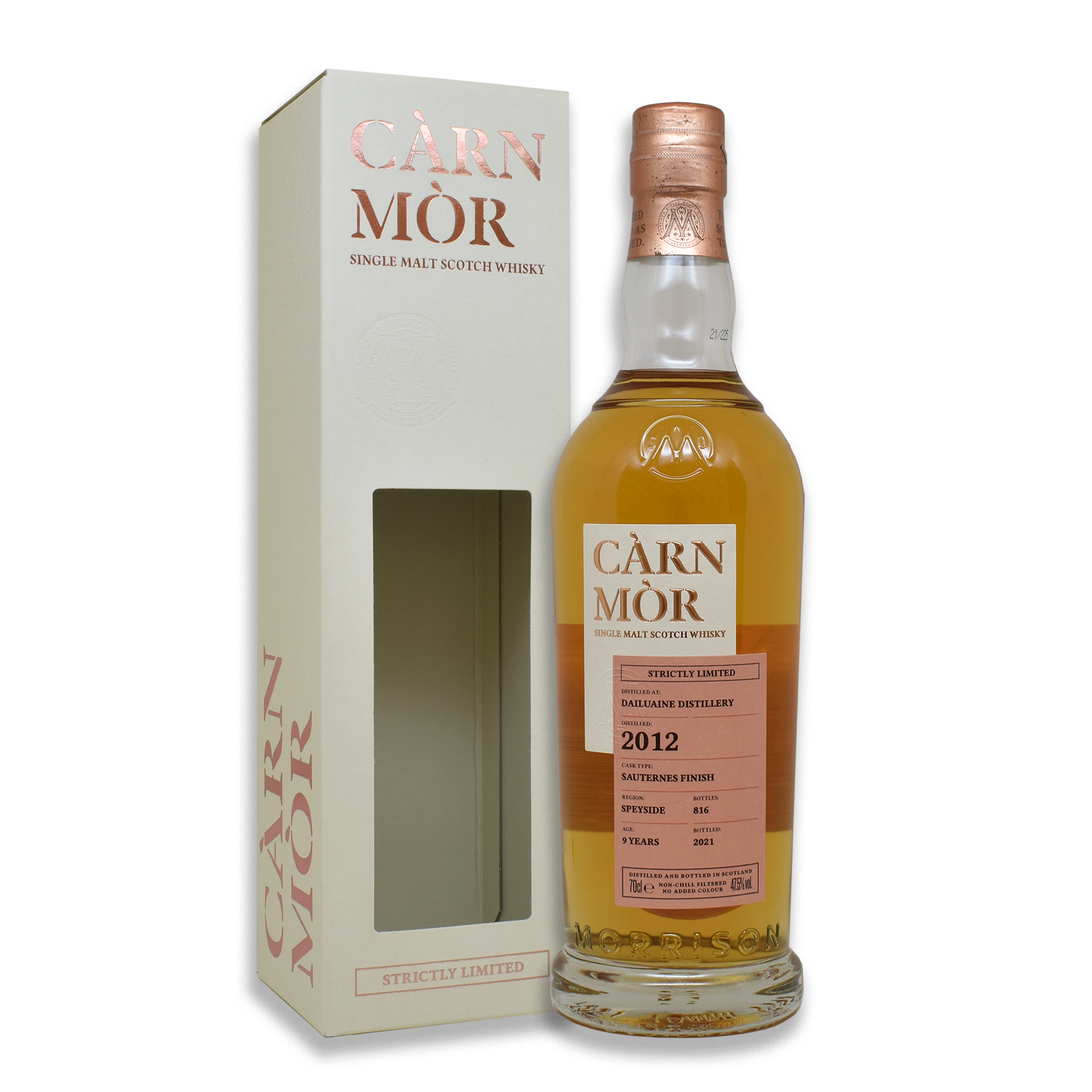 Carn Mor Dailuaine 9 Year Old Sauternes Finish 47.5%