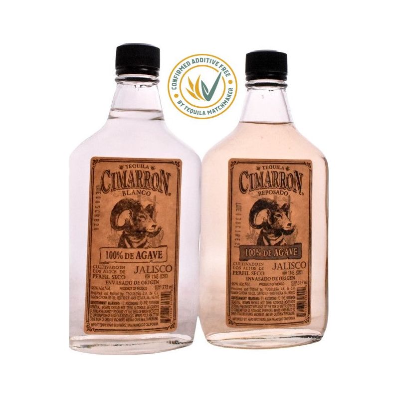 Cimarron Blanco & Reposado Mix Pack Pack (12 Each) Tequila 24 x 375ml