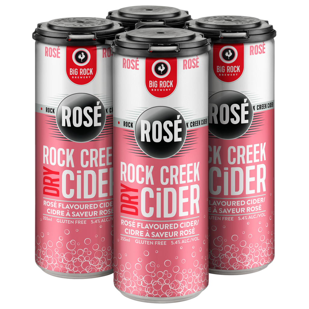 Rock Creek Cider Rose 4 Cans