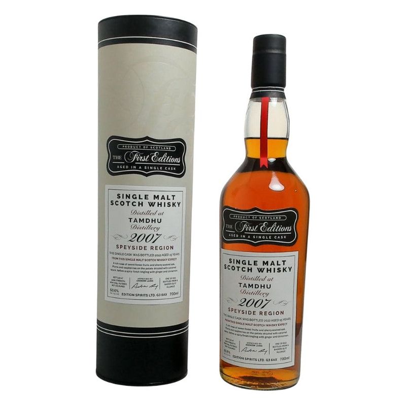 The First Editions Tamdhu 2007 15 Year Old 60.6% ABV