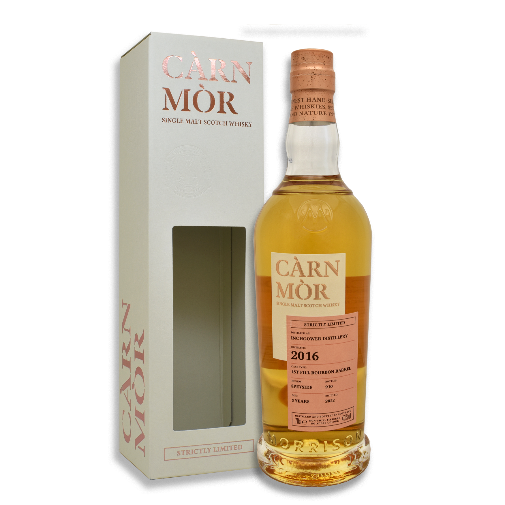Carn Mor Inchgower 5 Year Old Strictly Limited 47.5%