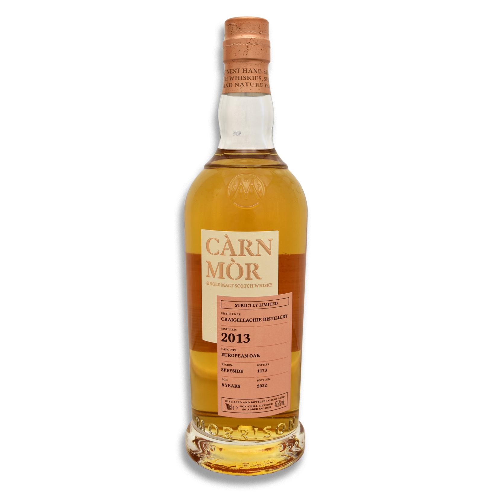 Carn Mor Craigellachie 8 Year Old Strictly Limited 47.5%