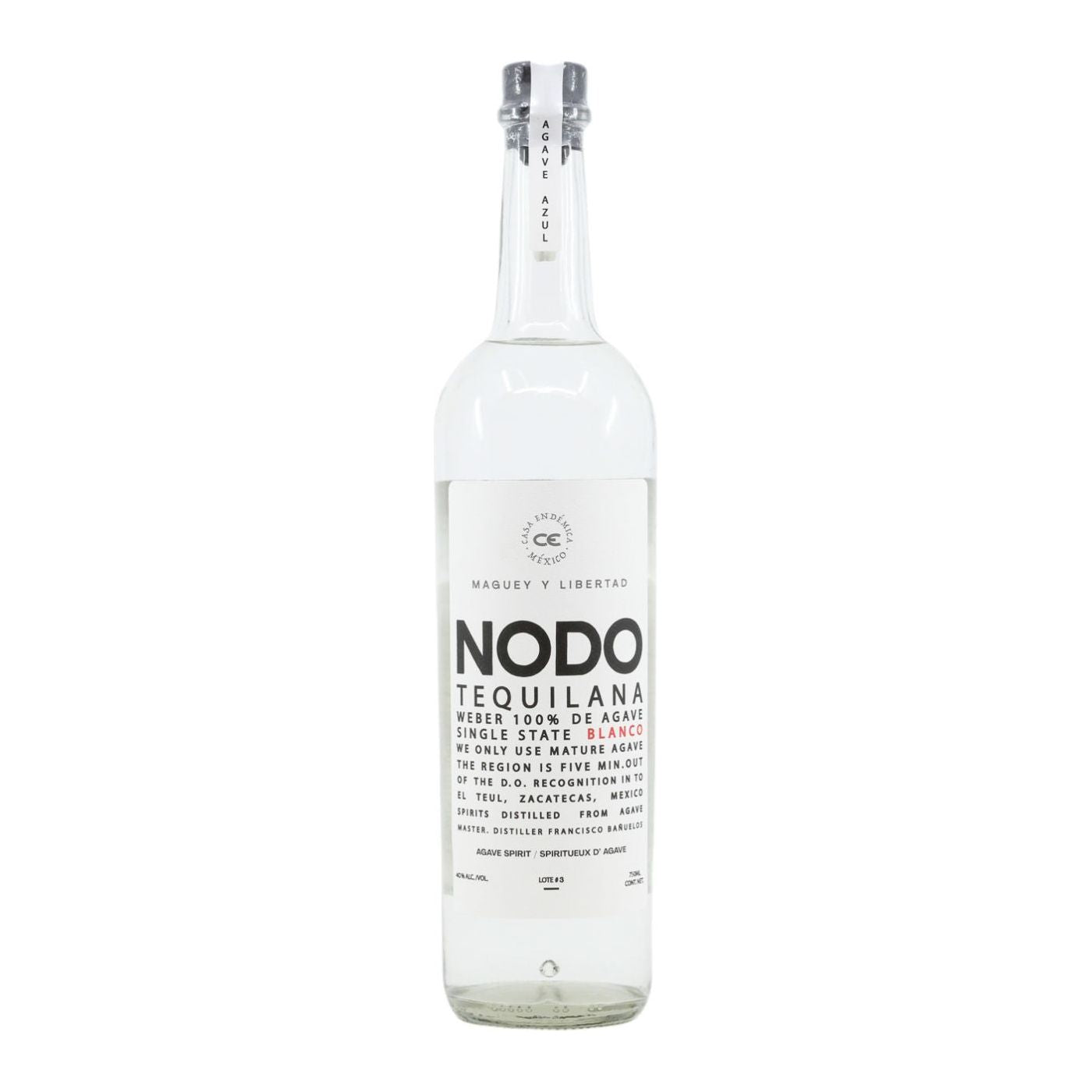 Nodo Tequilana Blanco Tequila