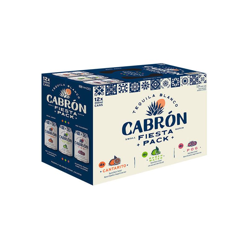 Cabron Fiesta Pack 12 cans