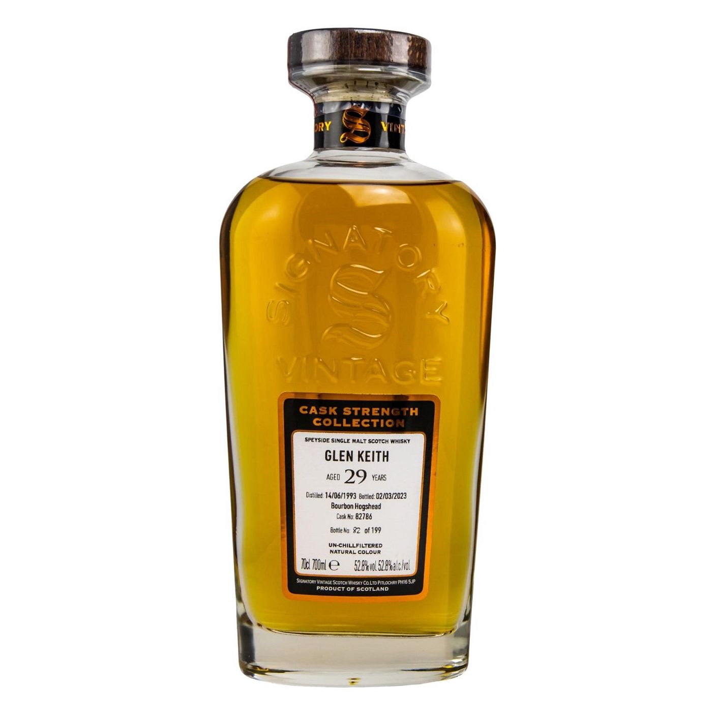Signatory Vintage Glen Keith 1993 29 Year Old 52.8% 700ml