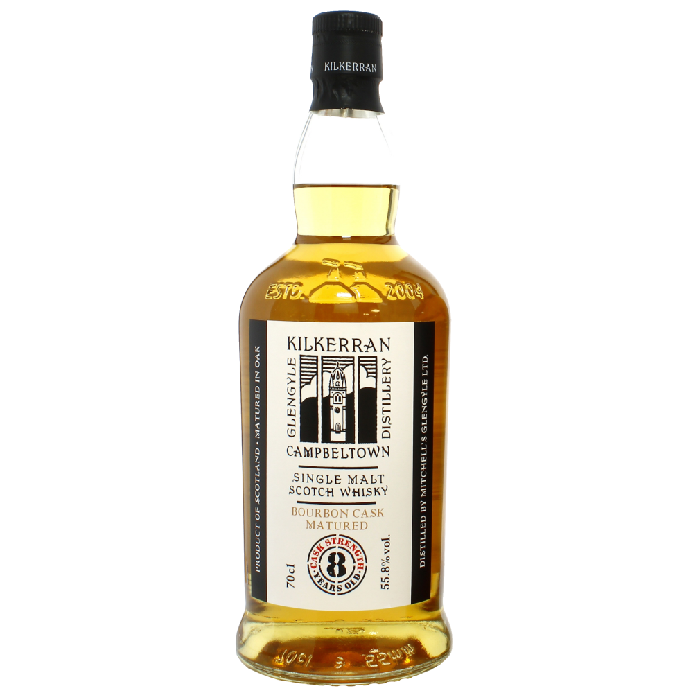 Kilkerran 8 Year Old Bourbon Finish 700ml