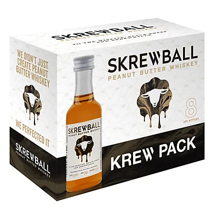 Skrewball Peanut Butter Whiskey 8 x 50ml
